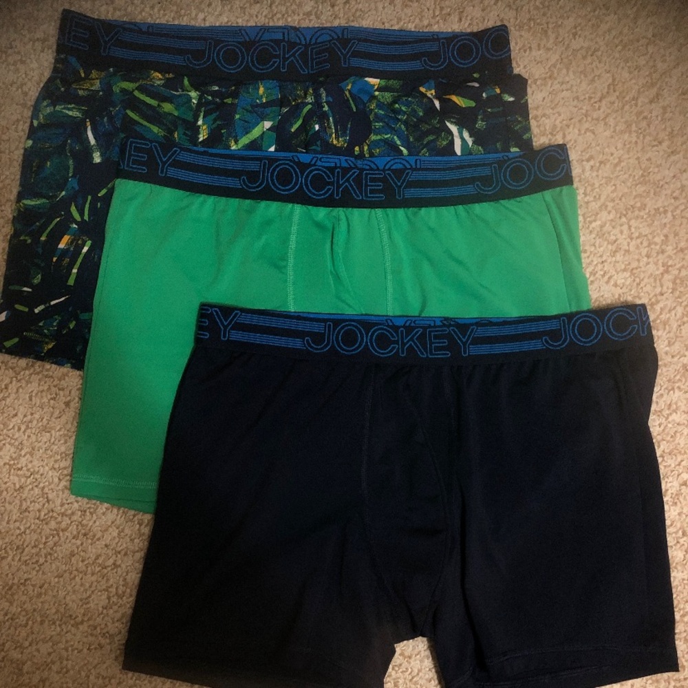 Jockey Athletic Fabric Boxer Briefs (Never Worn)